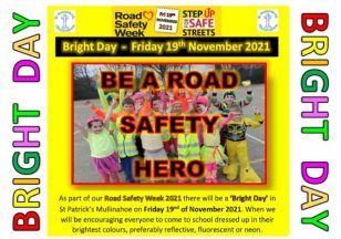 REMINDER BRIGHT DAY 19th NOVEMBER 2021