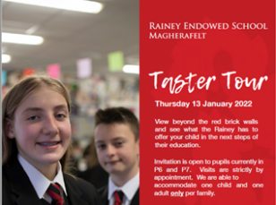 P6 & P7 Rainey Taster Tour